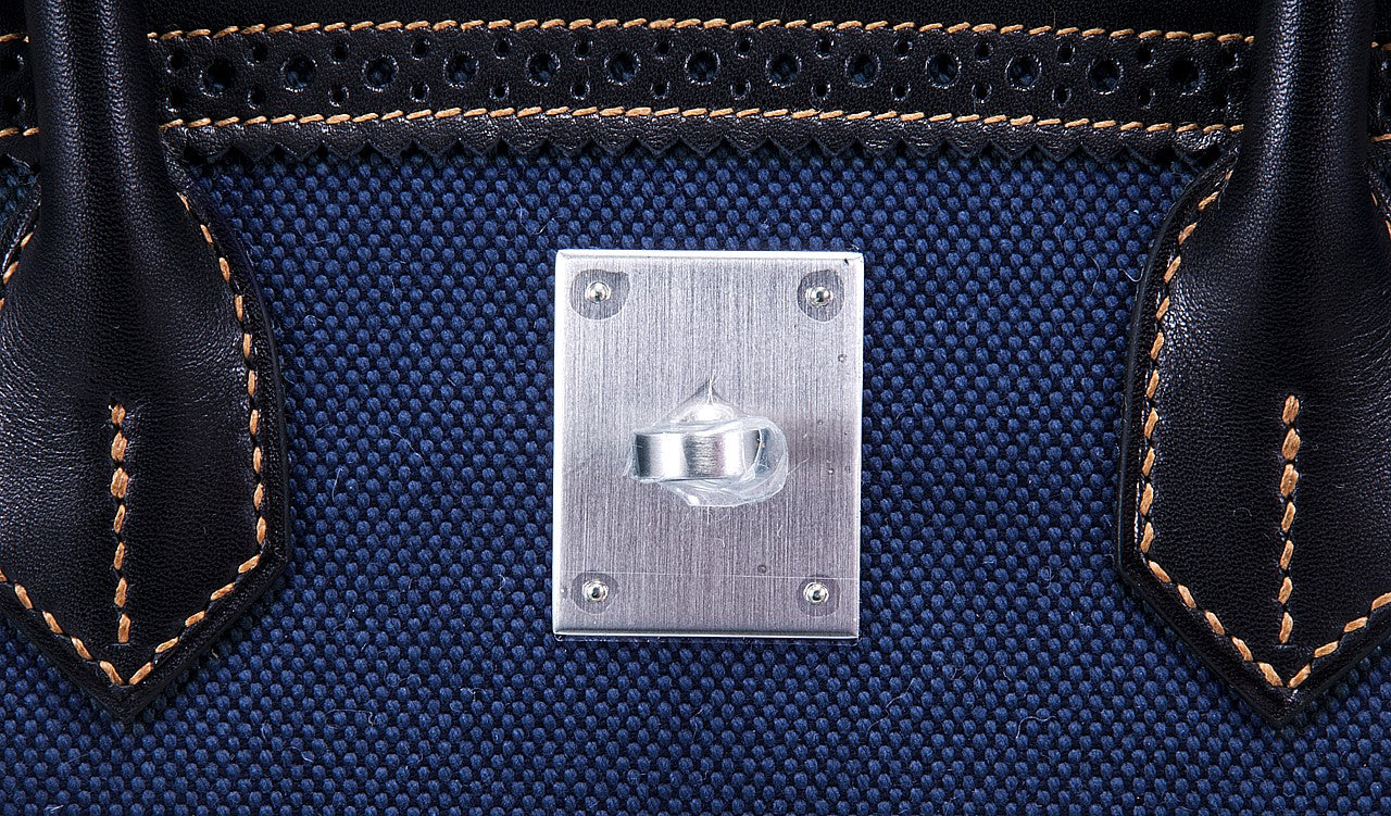 Birkin 35 Denim Ghillies Ltd. Edition