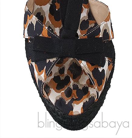 Isabelle Leopard Print Wedge