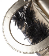 Christian Dior Lady Dior Art "Manal Aldowayan" Metallic Palm Art Bag