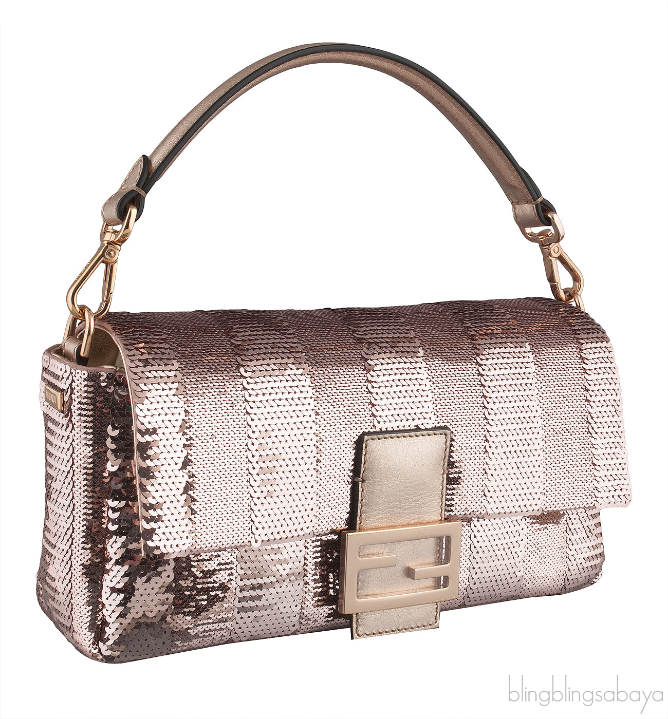 Baguette Champagne Sequins