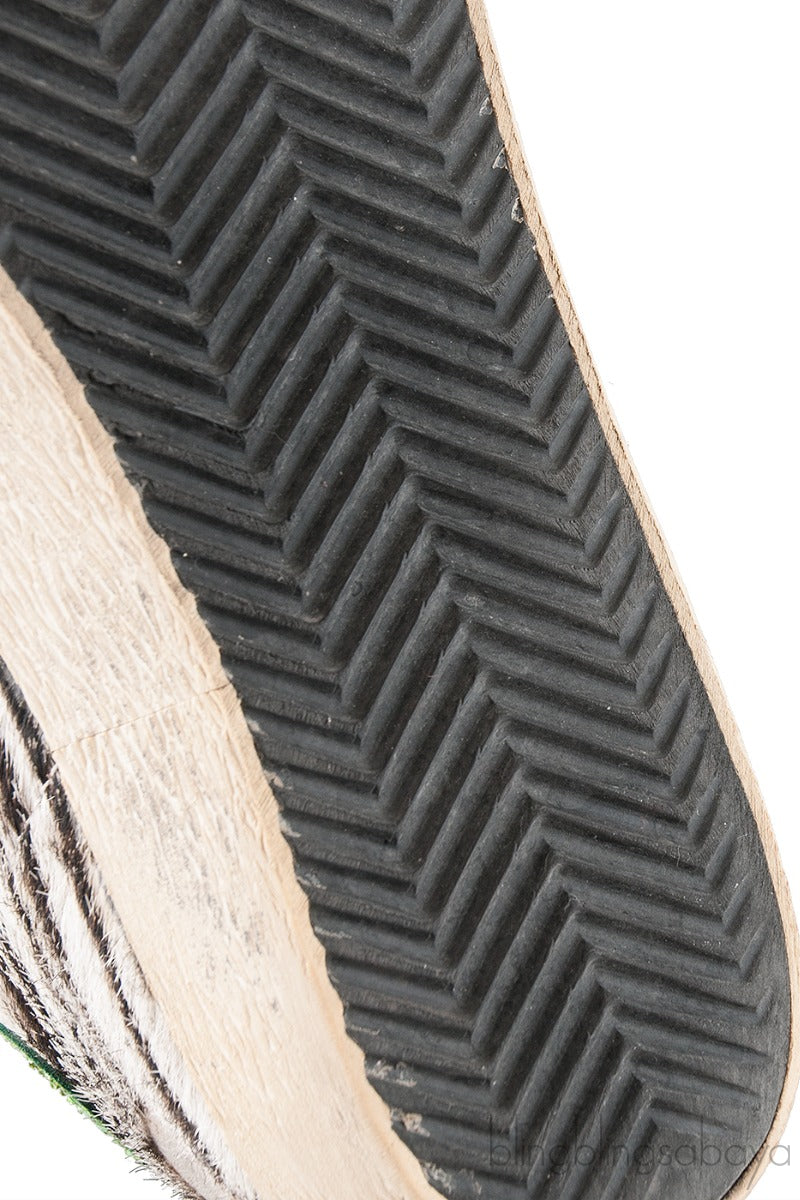 Superstar Zebra Pony Hair Sneakers
