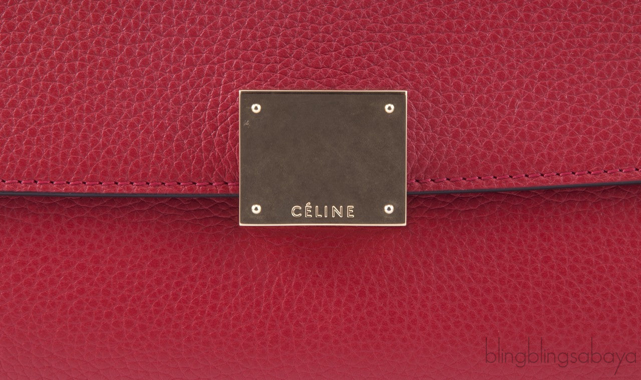 Trapeze Luggage Coquelicot Red