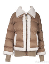 Bogner Suza Layered Hooded Shearling Jacket