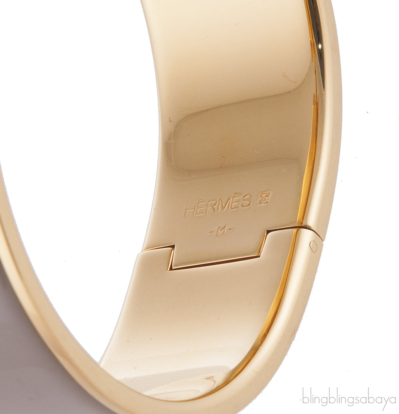 Clic Clac H Wide Bracelet Etoupe