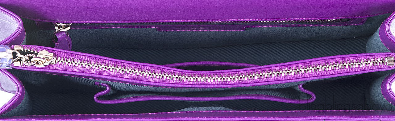 Serpenti Purple Shoulder Bag