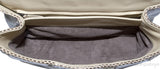 Snakeskin Intrecciato Shoulder Bag*