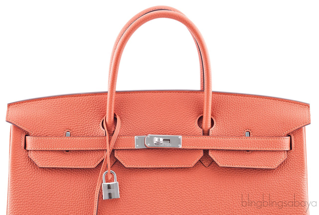 Birkin 40 Orange Togo