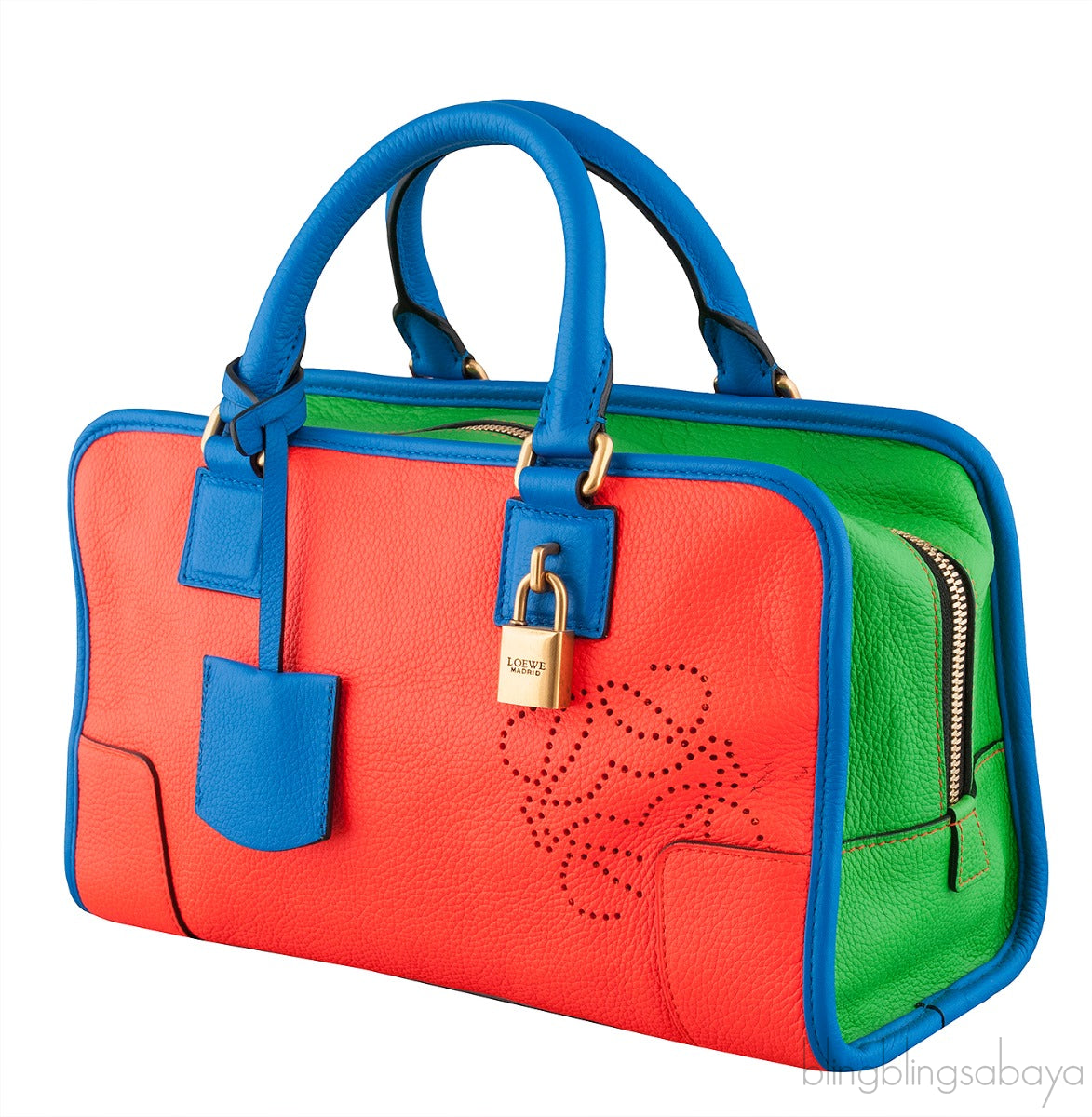 Amazona 28 Tri-color Satchel