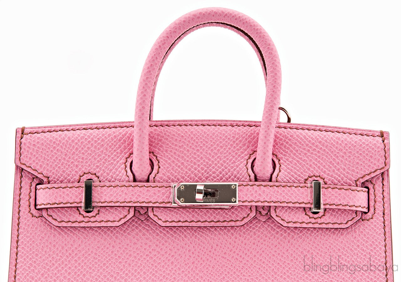 Mini Birkin Bubble Gum