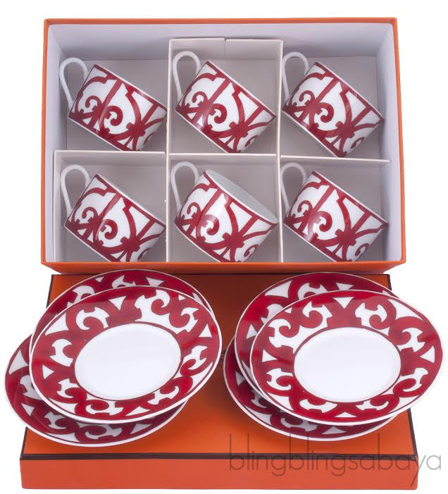 Balcon Guadalquivir 6 Tea Cup