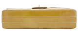 Square Quilt Patent Shoulder Bag