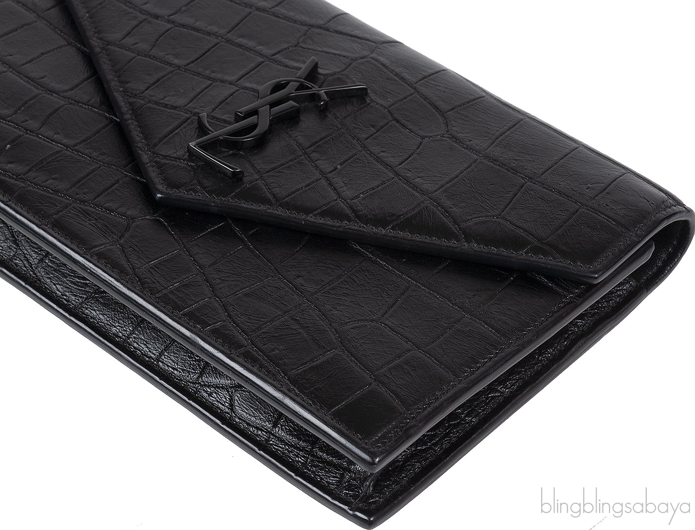 Yves Saint Laurent So Black WOC Croc Print