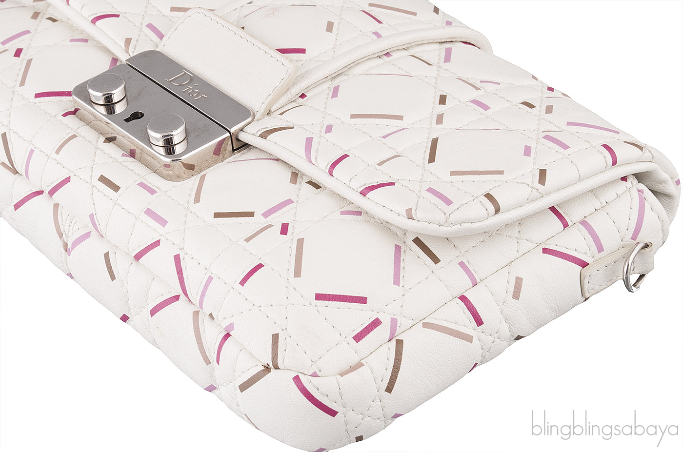 Cannage Quilted Crossbody Bag