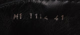 Christian Dior Black Leather Moto Boots 41