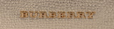 Burberry Twill Medium Banner Metallic Gold Tote Bag