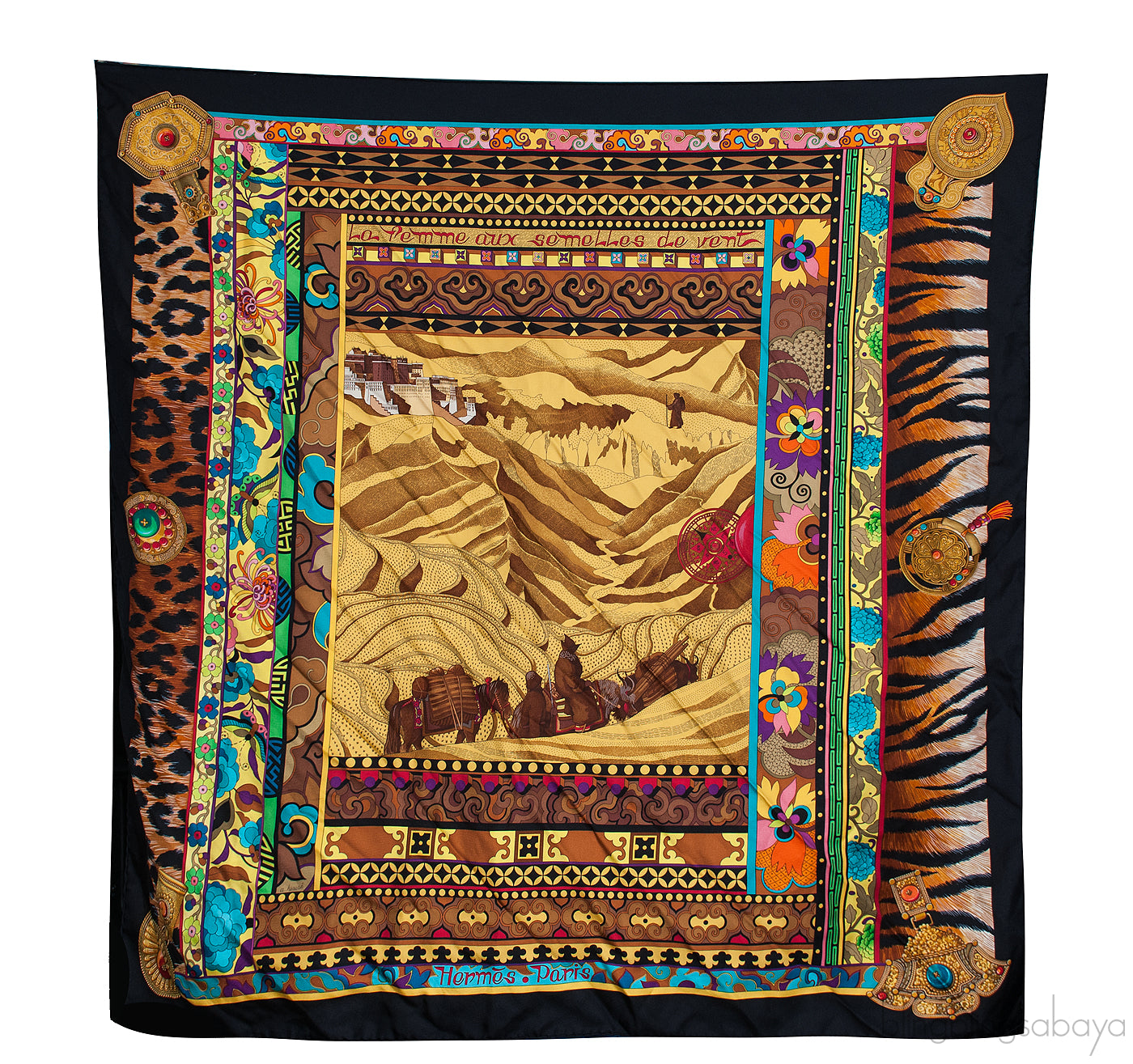 Le Femme Aux Semelles de Vent Scarf
