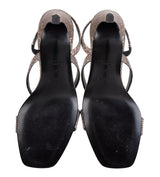 Hermes Glamour 75 Ombre Lizard Sandals 37