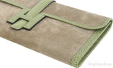 Jige Elan Clutch Suede / Lizard