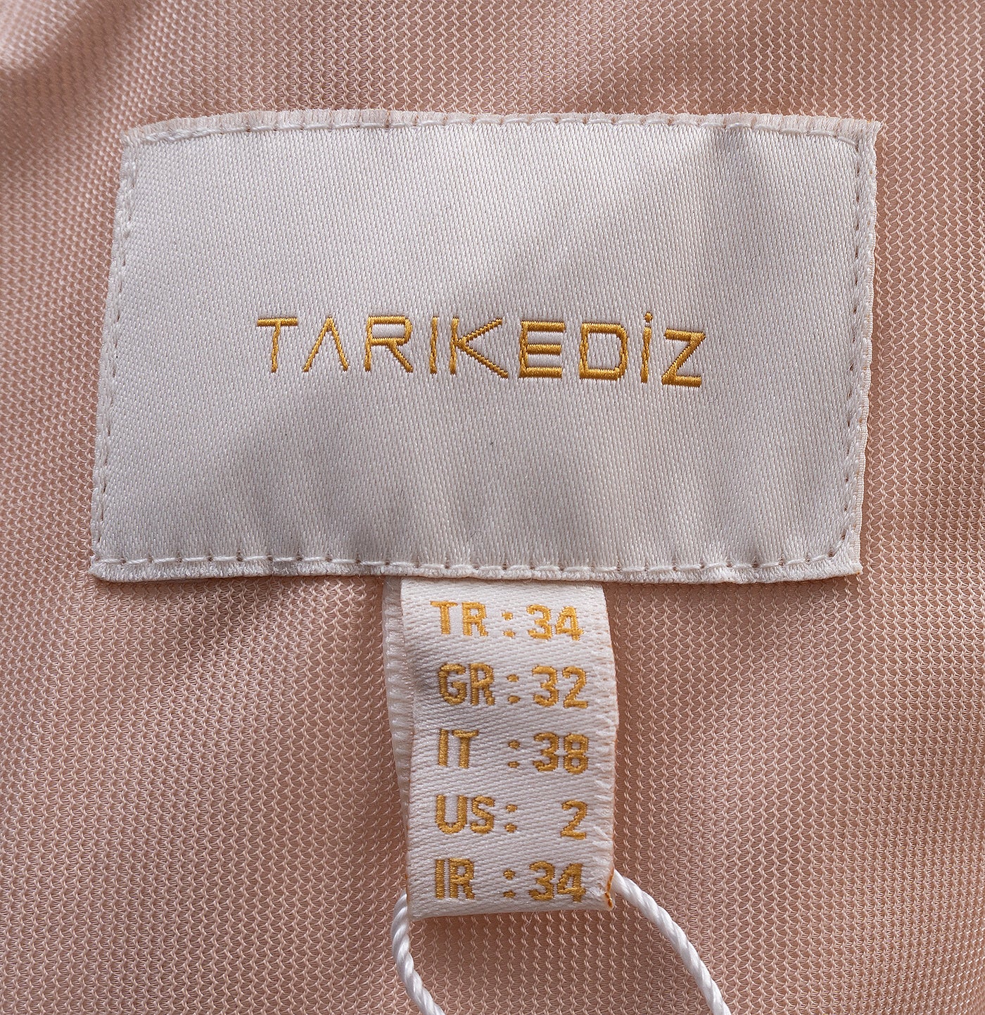 Tarik Ediz Vanila Yana Elbise Corset Tulle Gown XS