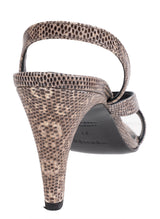 Hermes Glamour 75 Ombre Lizard Sandals 37