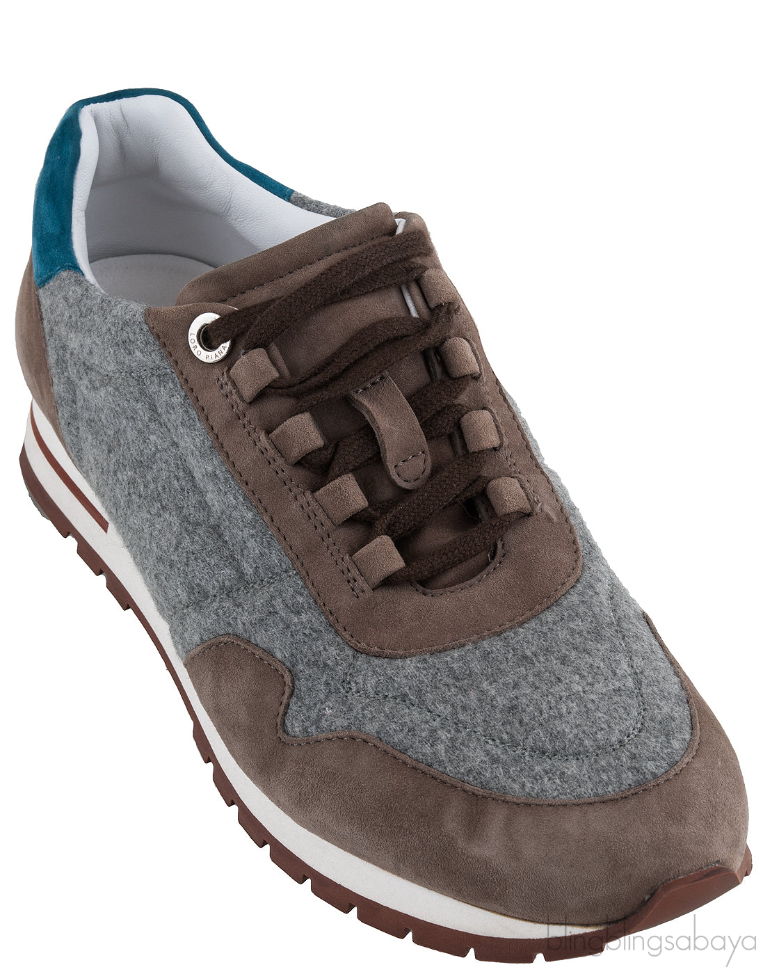 My Wind Cashmere & Suede Sneaker
