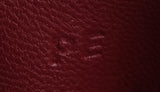 Hermes Rouge H Epsom Oran Sandals 36