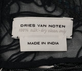 Dries Van Noten Bead Embellished Fringed Stole