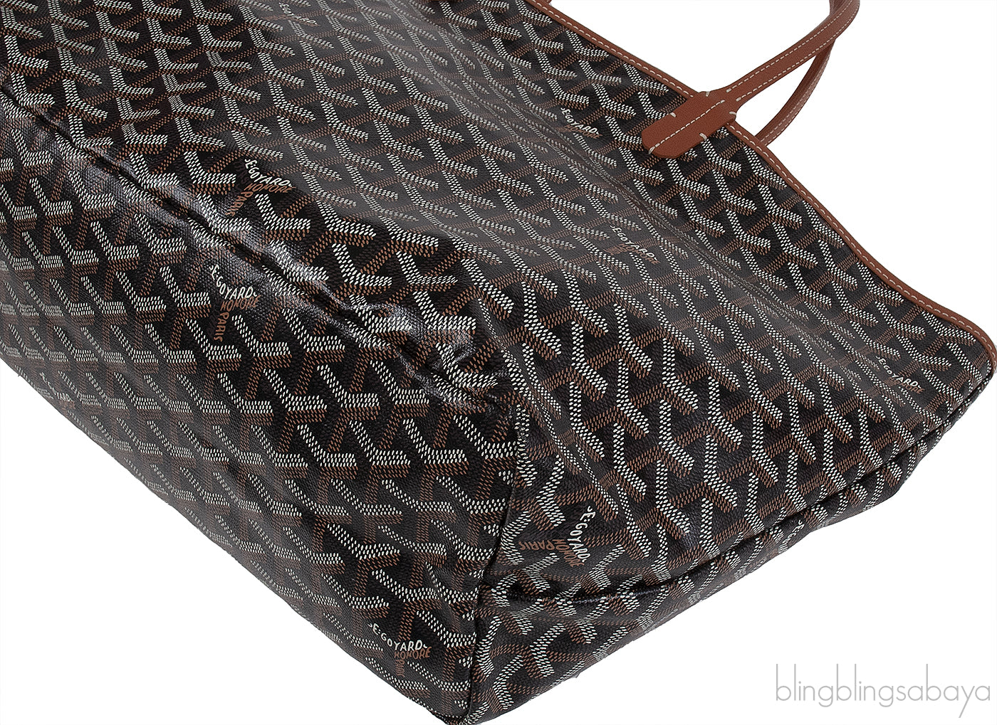 Goyard Saint Louis PM Tote Bag Goyardine Canvas