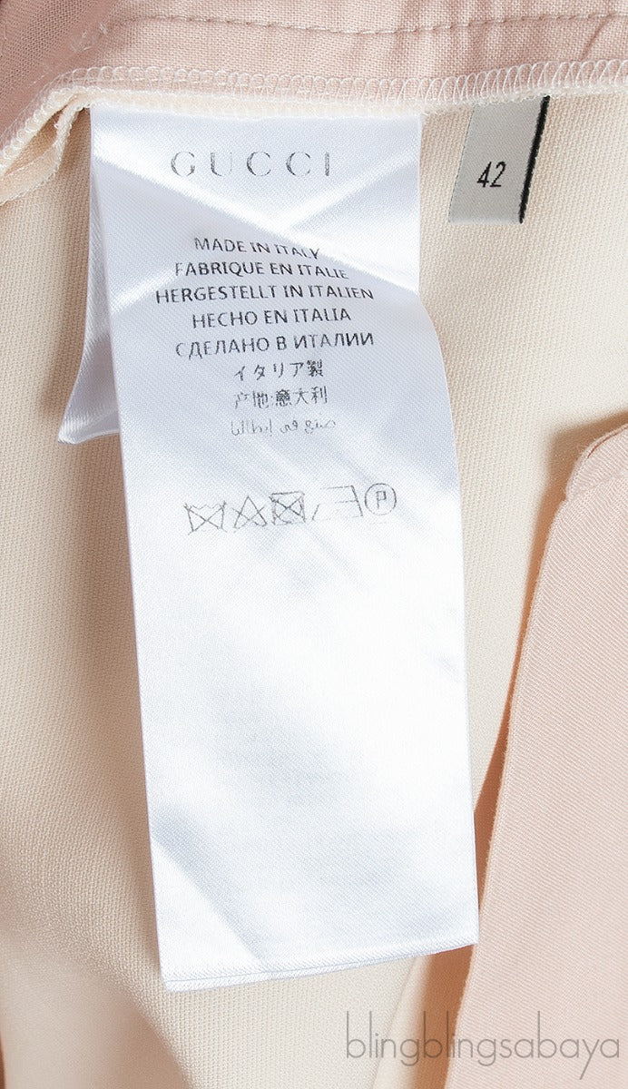 Wide Leg Beige Trouser