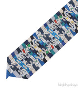 Hermes Les Baigneuses Printed Silk Twilly