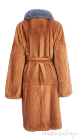 Brown Mink Fur Coat