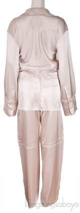 Pearl Satin Shirt & Trouser
