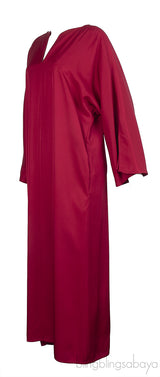 By Malene Birger Burgundy Caftan Dress