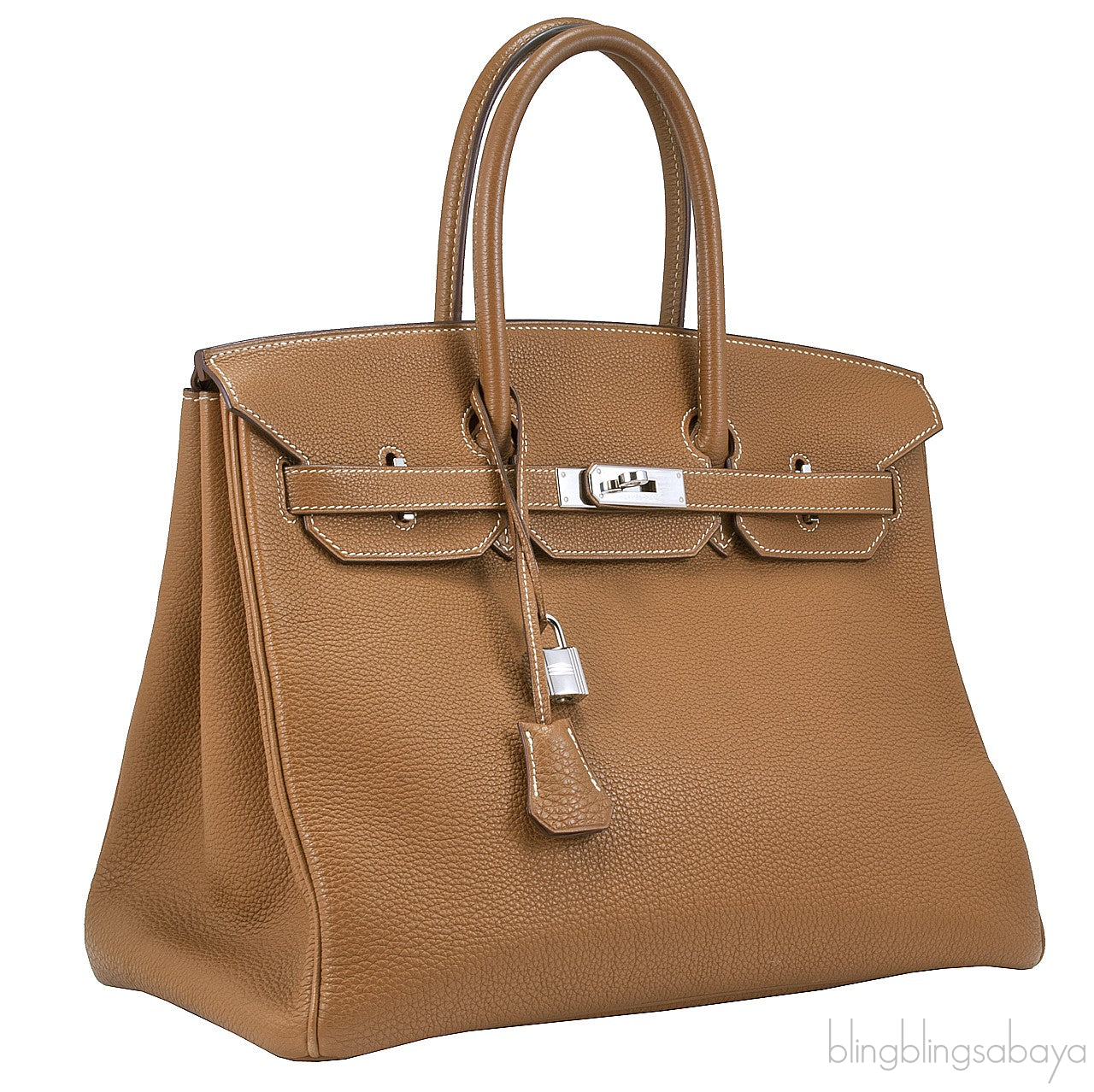 Birkin 35 Gold Togo PHW