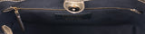 Burberry Twill Medium Banner Metallic Gold Tote Bag