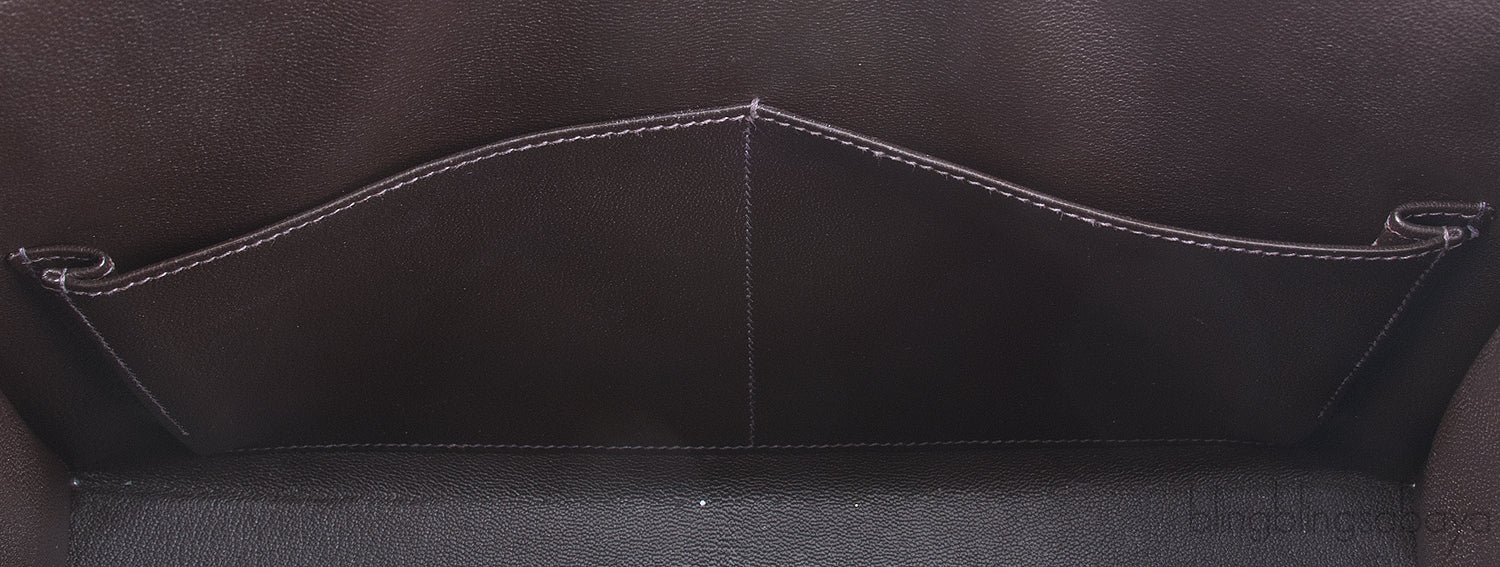 Kelly 32 Dark Brown Epsom GHW