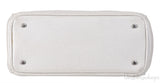 Christian Dior Diorissimo Metallic White Mini Tote Bag
