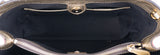 Burberry Twill Medium Banner Metallic Gold Tote Bag