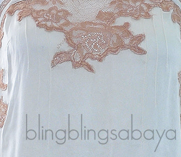 Satin Lace Trim Camisole Set