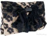 Leopard Print Bow Shoulder Bag*