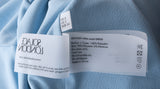 Solace London Light Blue Vera Shawl Train Gown