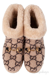 GG Horsebit Merino Ankle Boots