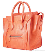 Mini Luggage Orange Full Python