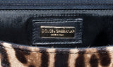 Leopard Pony Hair Shoulder Bag