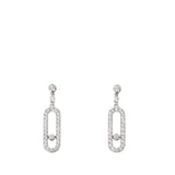 Messika Move Uno White Gold Diamond Drop Earrings