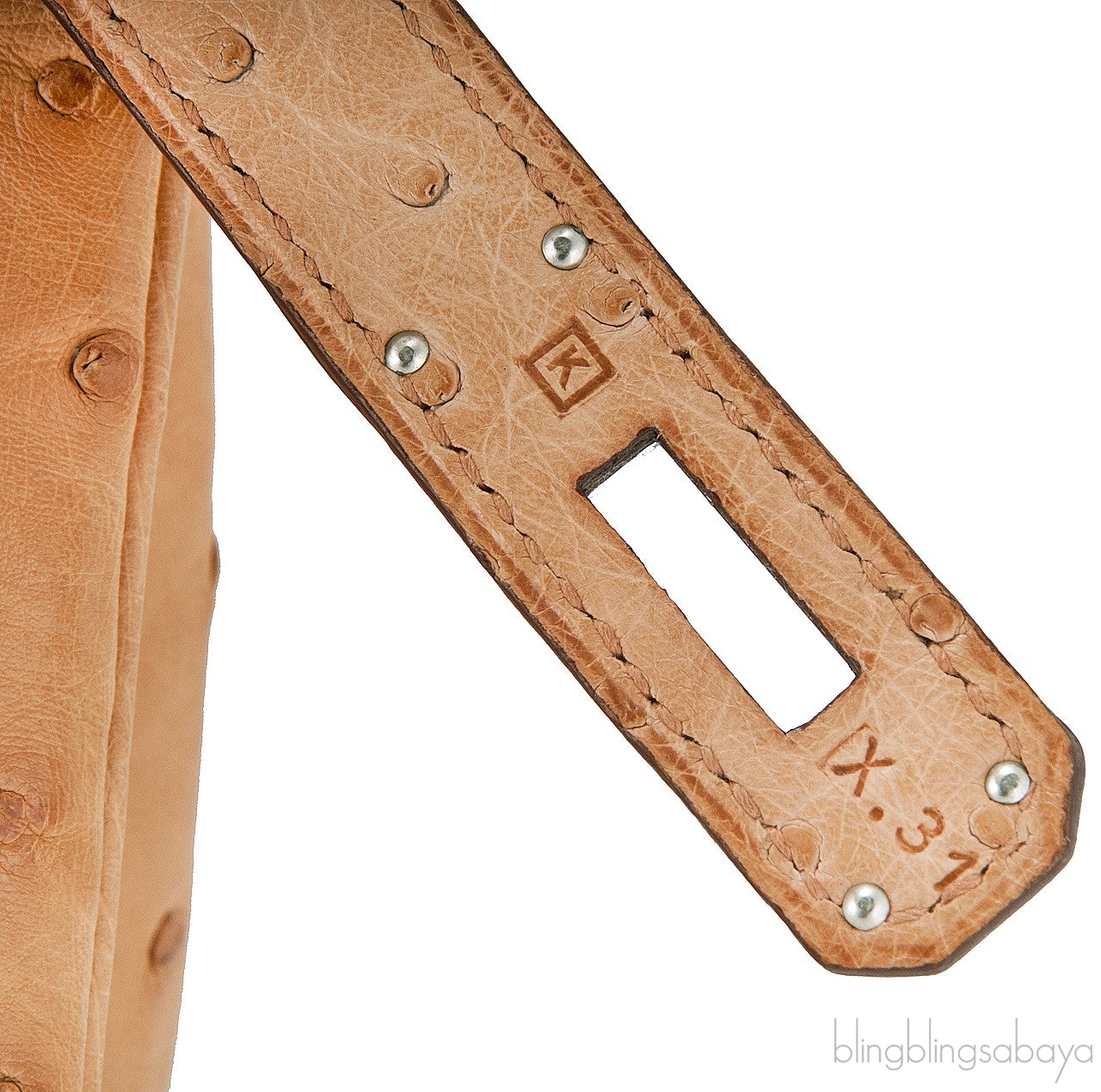 Birkin 30 Natural Gold Ostrich PHW