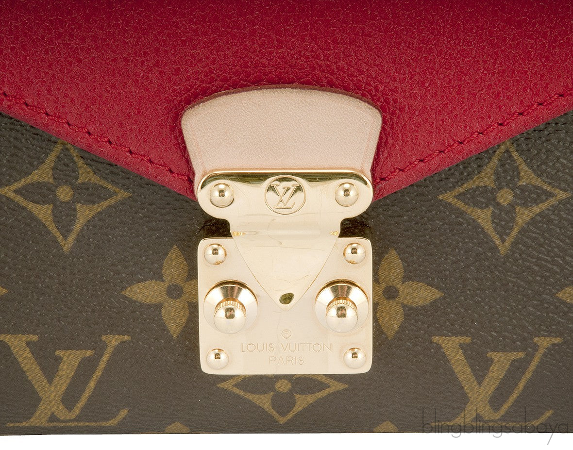 Red Pallas Chain Monogram Bag