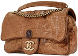 Paris Bombay Shiva Brown Crocodile