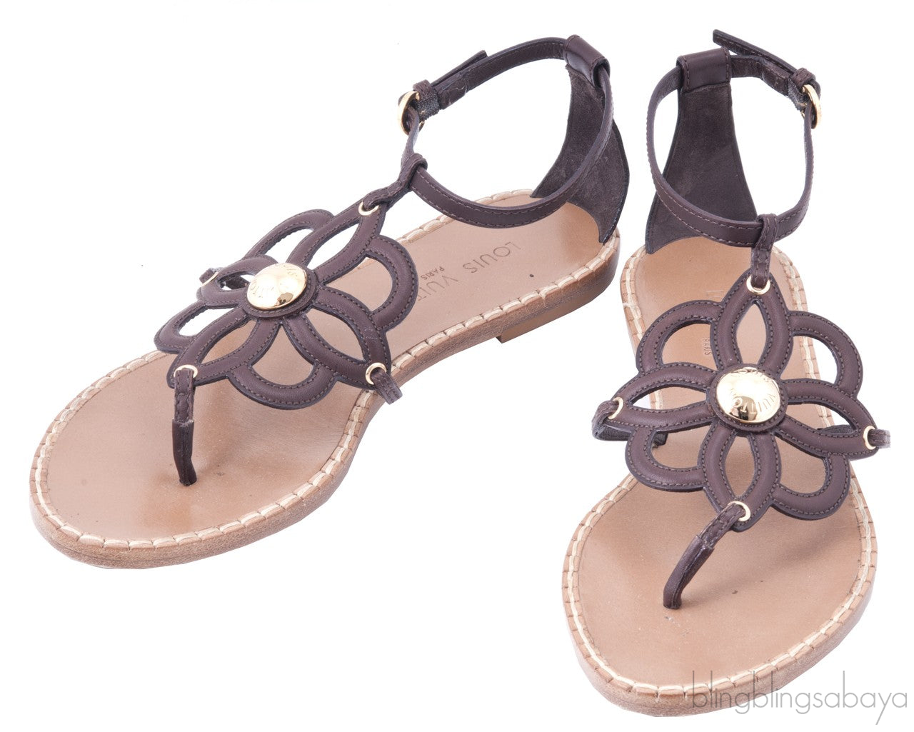 Fidji Thong Leather Sandals