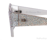 CatStyleDior 1S Silver Crystal Sunglasses